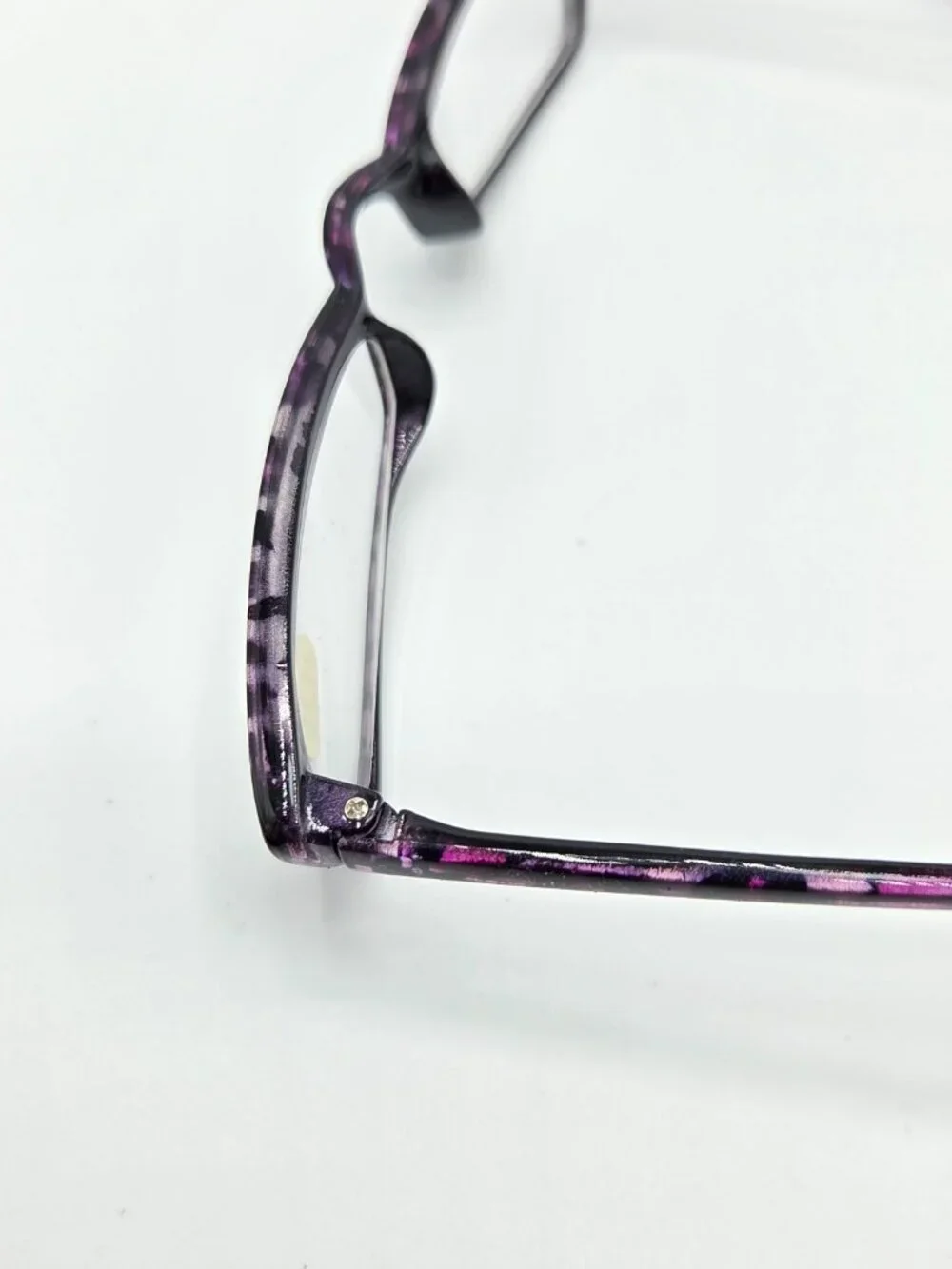 Reading Glasses with Matching Case - Purple Leopard Print